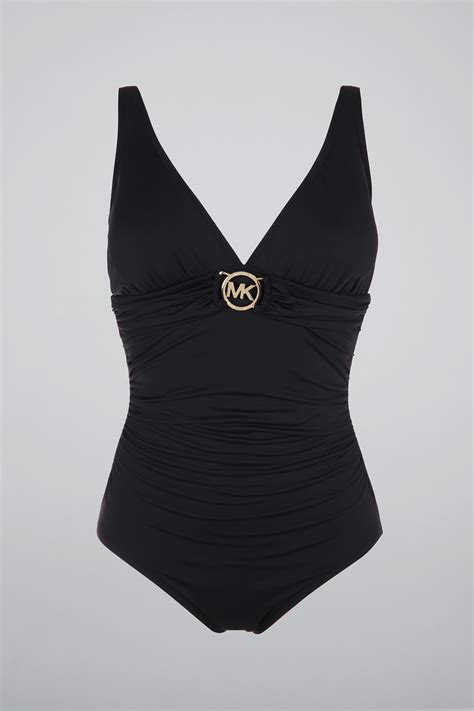 michael kors color block maillot swim|Michael Kors one piece swimsuit.